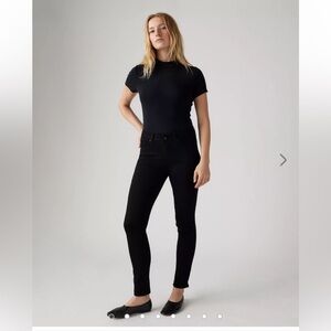Levi's Women's Jet Black Skinny Jeans